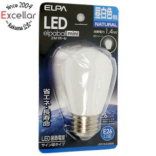 エルパ(ELPA)のELPA　LED電球 エルパボールmini　LDS1N-G-G900　昼白色(蛍光灯/電球)