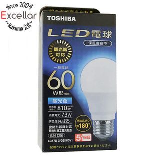 トウシバ(東芝)のTOSHIBA　LED電球 LDA7D-G/DSK60V1　昼光色(蛍光灯/電球)