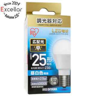 アイリスオーヤマ(アイリスオーヤマ)のアイリスオーヤマ　LED電球 ECOHiLUX LDA3N-G-E17/D-2V3　昼白色(蛍光灯/電球)