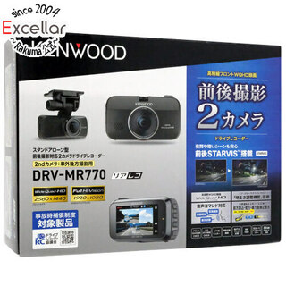 KENWOOD - KENWOOD　前後撮影対応2カメラドライブレコーダー　DRV-MR770