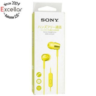 ソニー(SONY)のSONY　密閉型インナーイヤーレシーバー　MDR-EX155AP (Y)　イエロー(ヘッドフォン/イヤフォン)