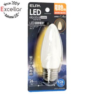 エルパ(ELPA)のELPA　LED電球 エルパボールmini LDC1L-G-G332　電球色(蛍光灯/電球)