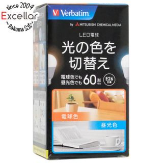 ミツビシケミカル(三菱ケミカル)の三菱ケミカルメディア　LED電球 Verbatim LDA10-G/LDV2　昼光色/電球色(蛍光灯/電球)