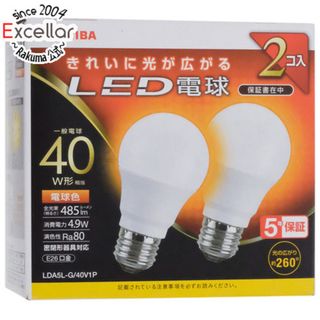 トウシバ(東芝)のTOSHIBA　LED電球 LDA5L-G/40V1P　電球色(蛍光灯/電球)