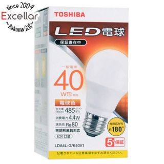 トウシバ(東芝)のTOSHIBA　LED電球 LDA4L-G/K40V1　電球色(蛍光灯/電球)