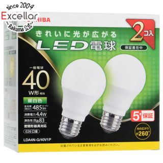 トウシバ(東芝)のTOSHIBA　LED電球 LDA4N-G/40V1P　昼白色(蛍光灯/電球)