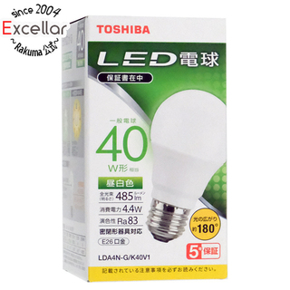 トウシバ(東芝)のTOSHIBA　LED電球 LDA4N-G/K40V1　昼白色(蛍光灯/電球)