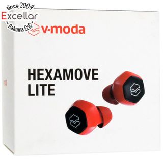 v-moda　完全ワイヤレス・イヤホン Hexamove Lite　HEXM-LITE-RD　レッド(ヘッドフォン/イヤフォン)