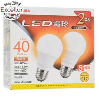 トウシバ(東芝)のTOSHIBA　LED電球 電球色　LDA4L-G/K40V1P(蛍光灯/電球)