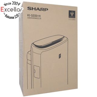 シャープ(SHARP)のSHARP　加湿空気清浄機 プラズマクラスター25000　KI-SS50-H　グレー(空気清浄器)