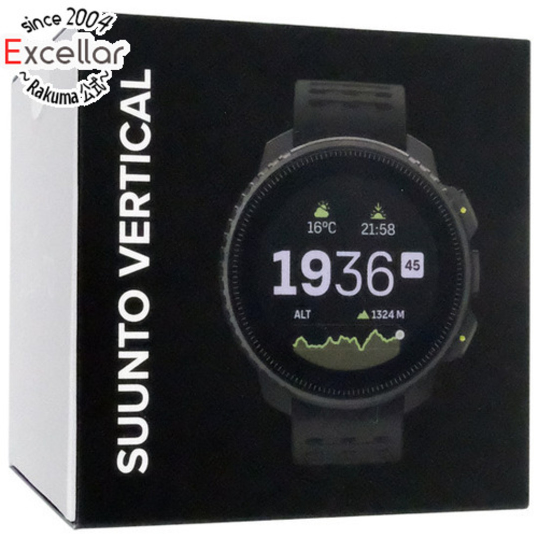 SUUNTO(スント)のSUUNTO　スマートウォッチ VERTICAL SS050862000　All Black メンズの時計(腕時計(デジタル))の商品写真