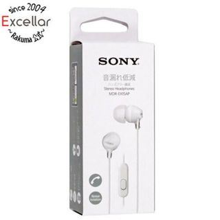 ソニー(SONY)のSONY　密閉型インナーイヤーレシーバー　MDR-EX15AP (W)　ホワイト(ヘッドフォン/イヤフォン)