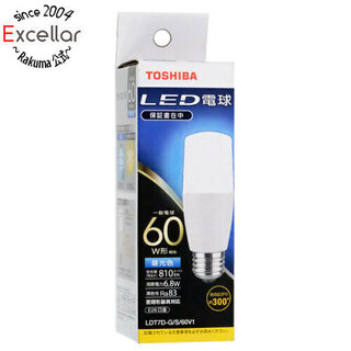 トウシバ(東芝)のTOSHIBA　LED電球 昼光色　LDT7D-G/S/60V1(蛍光灯/電球)