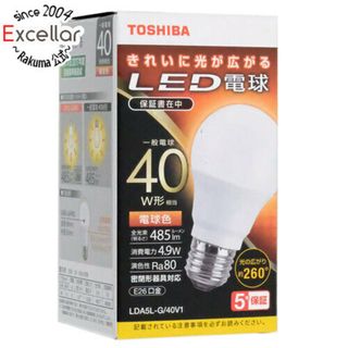 トウシバ(東芝)のTOSHIBA　LED電球 LDA5L-G/40V1　電球色(蛍光灯/電球)