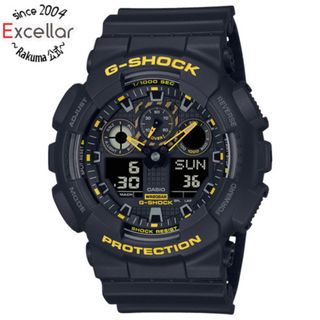 カシオ(CASIO)のCASIO　腕時計 G-SHOCK Caution Yellowシリーズ　GA-100CY-1AJF(腕時計(アナログ))