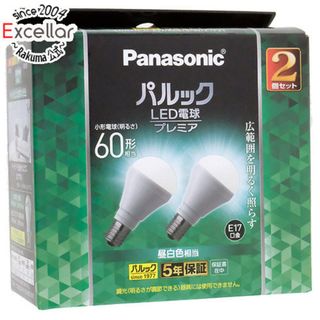 パナソニック(Panasonic)のPanasonic　LED電球 プレミア 昼白色 2個入り　LDA7NGE17K6ESW2F2T(蛍光灯/電球)