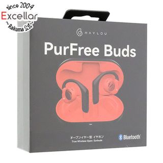 ロア・インターナショナル　オープンイヤーイヤフォン Haylou PurFree Buds OW01　HL-OW01OR　オレンジ(ヘッドフォン/イヤフォン)