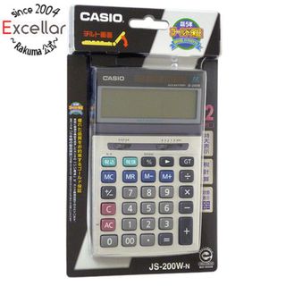 カシオ(CASIO)のCASIO製　実務電卓 12桁手帳電卓　JS-200W-N(その他)