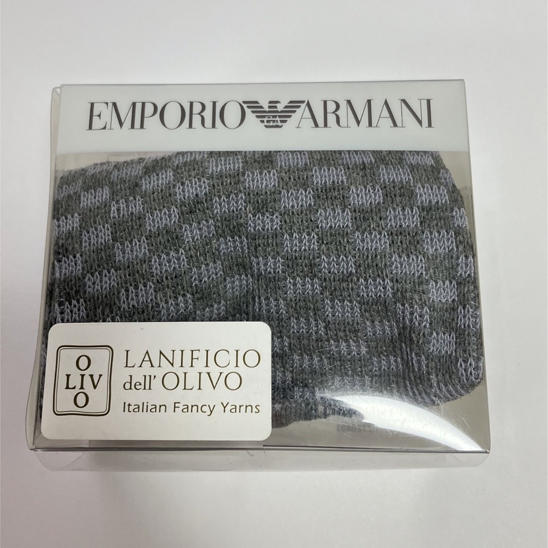 Emporio Armani(エンポリオアルマーニ)のEMPORI ARMANI エンポリオアルマーニ　紳士ソックス3足組 25〜27 メンズのレッグウェア(ソックス)の商品写真