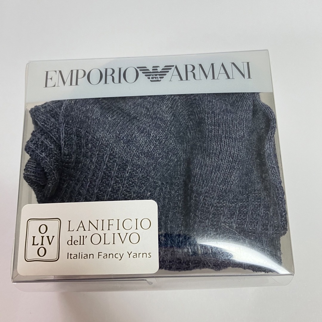 Emporio Armani(エンポリオアルマーニ)のEMPORI ARMANI エンポリオアルマーニ　紳士ソックス3足組 25〜27 メンズのレッグウェア(ソックス)の商品写真