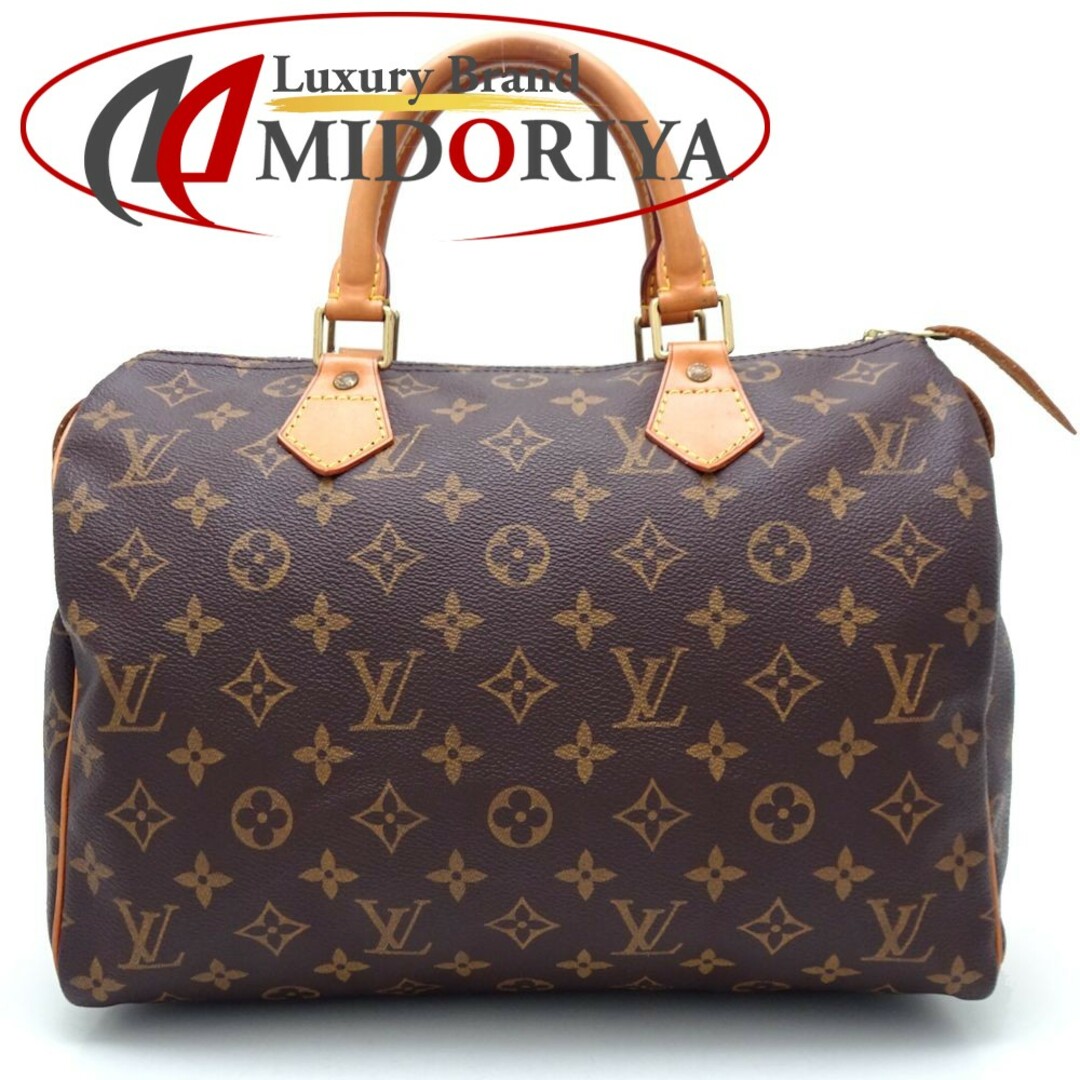 LOUIS VUITTON ルイヴィトン モノグラム スピーディ30 M41526 ハンドバッグ ブラウン/350838モノグラムモデル