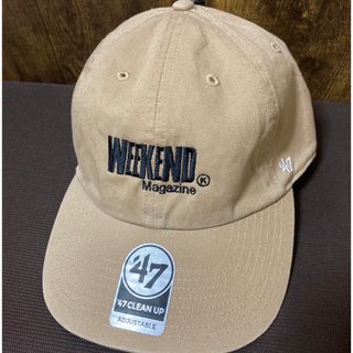 フォーティセブン(47 Brand)の47 WEEKEND magazine 大阪　ベージュ　キャップ(キャップ)