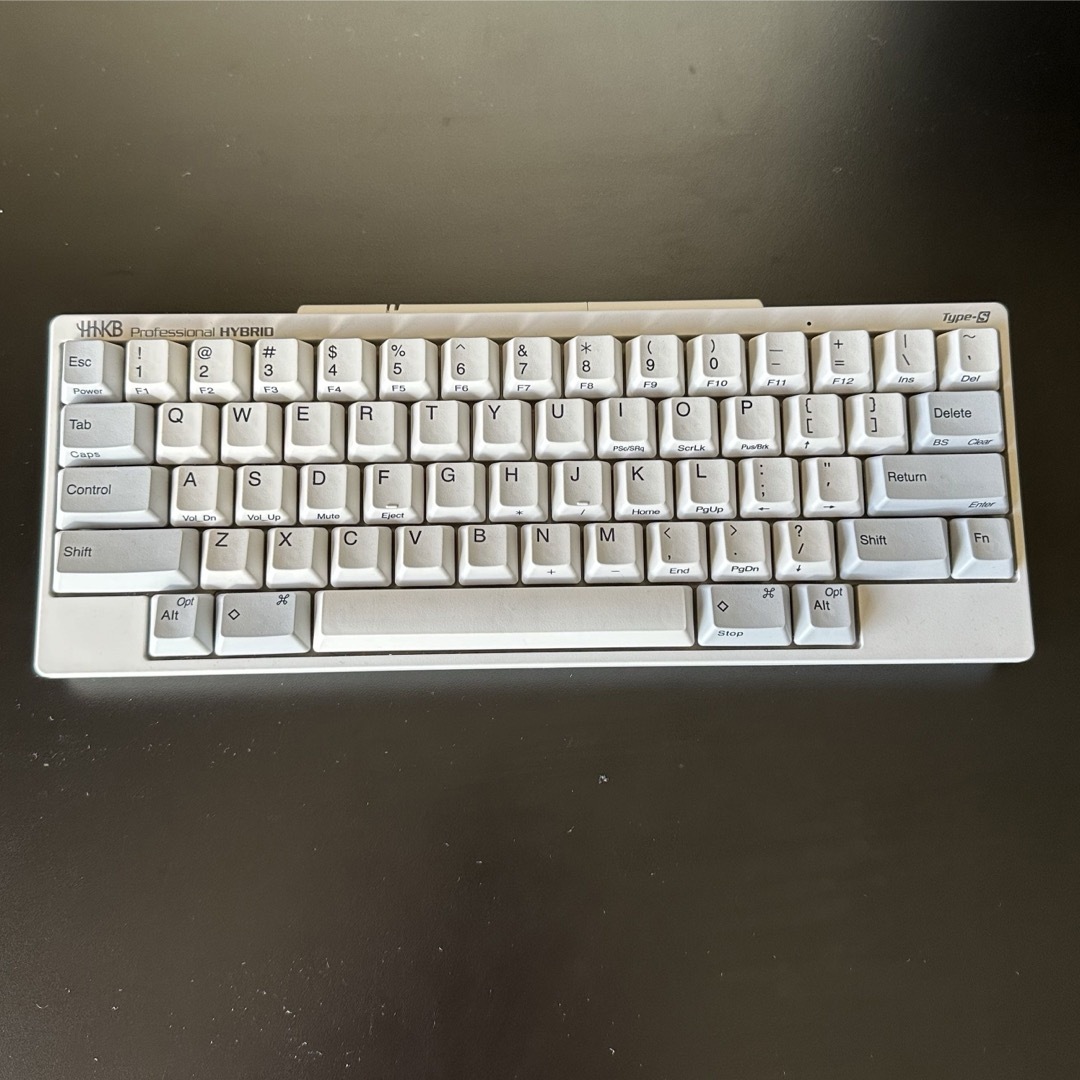 英語インターフェース【美品】HHKB Pro HYBRID Type-S 白（英語配列）