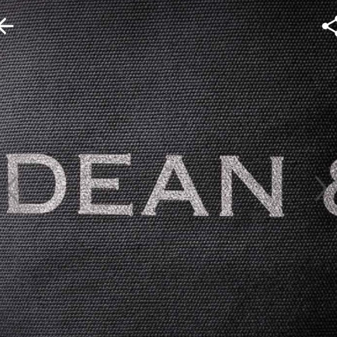 DEAN & DELUCA(ディーンアンドデルーカ)の🉐DEEN&DELUCA限定トートバッグ　ロゴラメ入り レディースのバッグ(トートバッグ)の商品写真