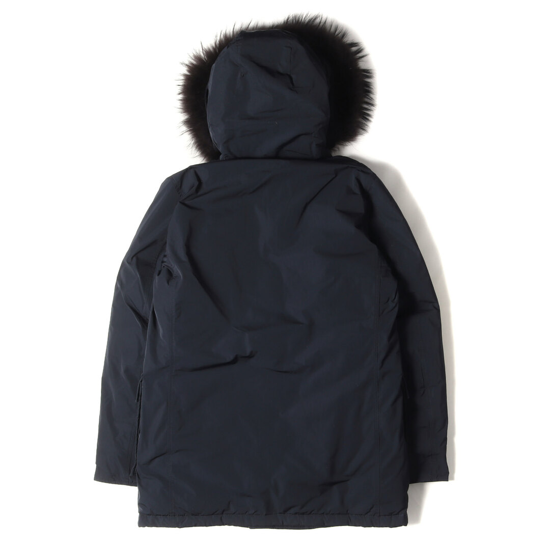 WOOLRICH(ウールリッチ)のWOOLRICH ウールリッチ ダウン サイズ:XS ラグジュアリー アークティック パーカー ダウン ジャケット コート  (LUXURY ARCTIC PARKA WOCPS2708D) ネイビー 紺 アウター ブルゾン シンプル カジュアル アウトドア テック ブランド 【メンズ】【中古】 メンズのジャケット/アウター(ダウンジャケット)の商品写真