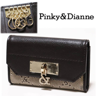 Pinky&Dianne - 《ピンキー＆ダイアン》新品 ＆ブローチ付き レザー5連キーケース キーリング