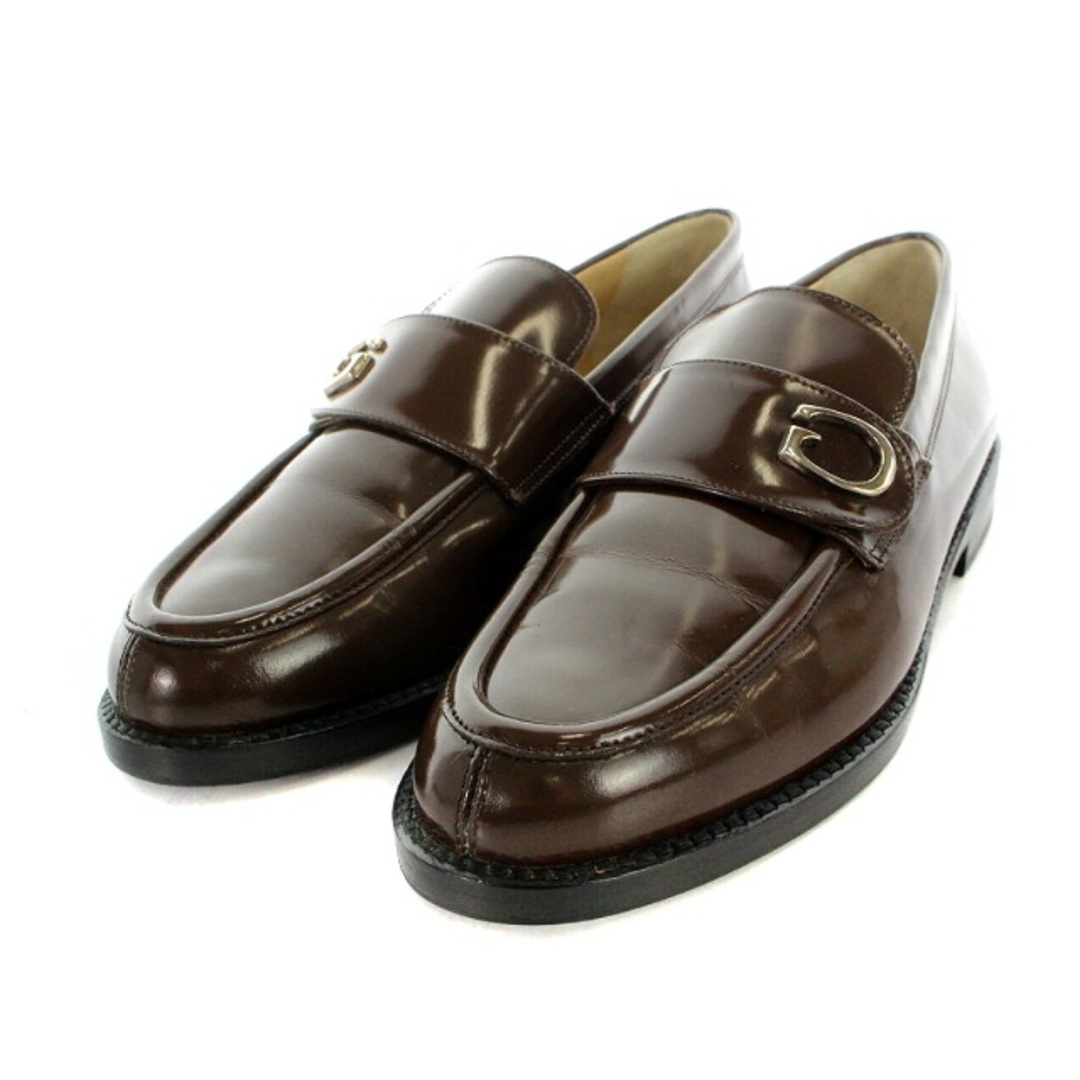 グッチ GUCCI ローファー レザー 36 23cm 茶 グッチ GUCCI ローファー レザー 36 23cm 茶