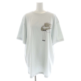 ナイキ(NIKE)のナイキ NIKE Tシャツ 半袖 ロゴ M ライトグレー /MF ■OS(カットソー(半袖/袖なし))