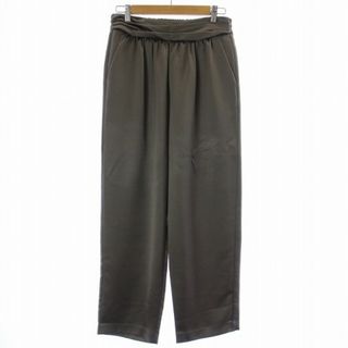 エリオポール(heliopole)のエリオポール KALINE SATIN PANTs SOLID 36 Ｓ グレー(その他)