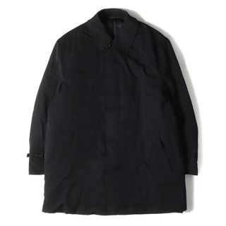 美品 COMME des GARCONS HOMME PLUS コムデギャルソン オムプリュス コート サイズ:M 94AW 縮絨期 パテッド ウール ステンカラー コート バルマカーン HOMME PLUS オムプリュス アーカイブ  ブラック 黒 アウター ジャケット ブランド【メンズ】【中古】(ステンカラーコート)