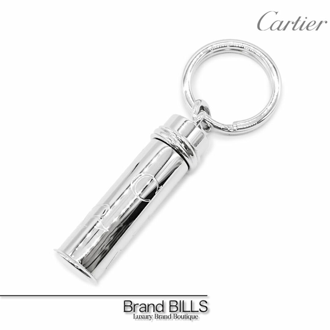 Cartier☆カルティエ キーチェーン キーリング シルバー キーホルダー