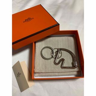 エルメス(Hermes)のHERMES シュバル　キーリング　馬モチーフ　エルメス　シルバー(キーホルダー)