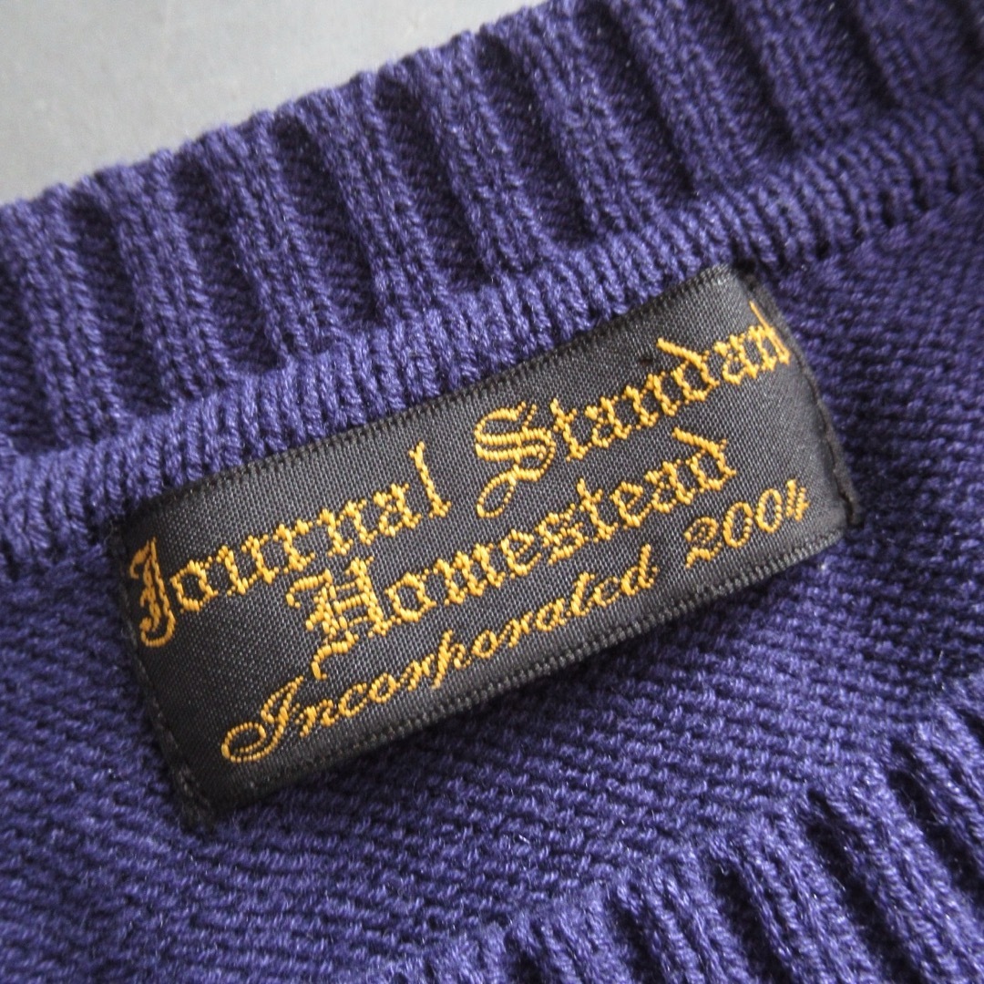J.S.Homestead クルーネック ニット ガンジー セーター トップス メンズのトップス(ニット/セーター)の商品写真