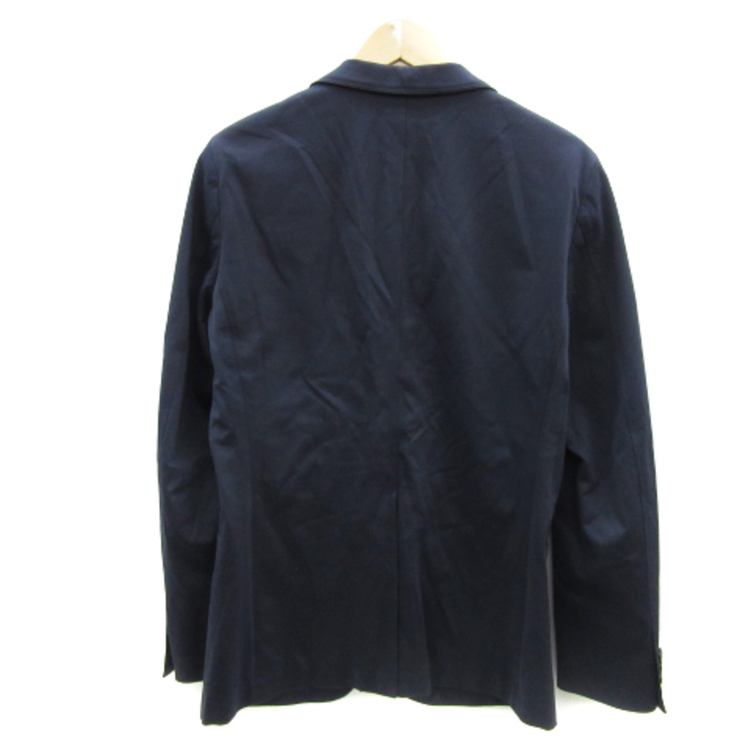 TAKEO KIKUCHI(タケオキクチ)のタケオキクチ テーラードジャケット シングルボタン 無地 大きいサイズ 4 紺 メンズのジャケット/アウター(テーラードジャケット)の商品写真