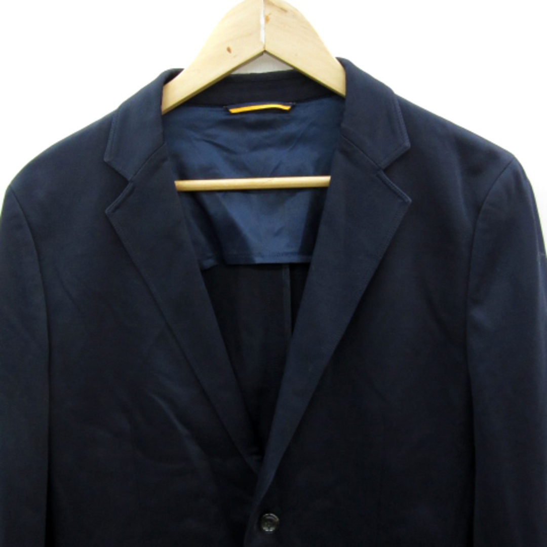 TAKEO KIKUCHI(タケオキクチ)のタケオキクチ テーラードジャケット シングルボタン 無地 大きいサイズ 4 紺 メンズのジャケット/アウター(テーラードジャケット)の商品写真