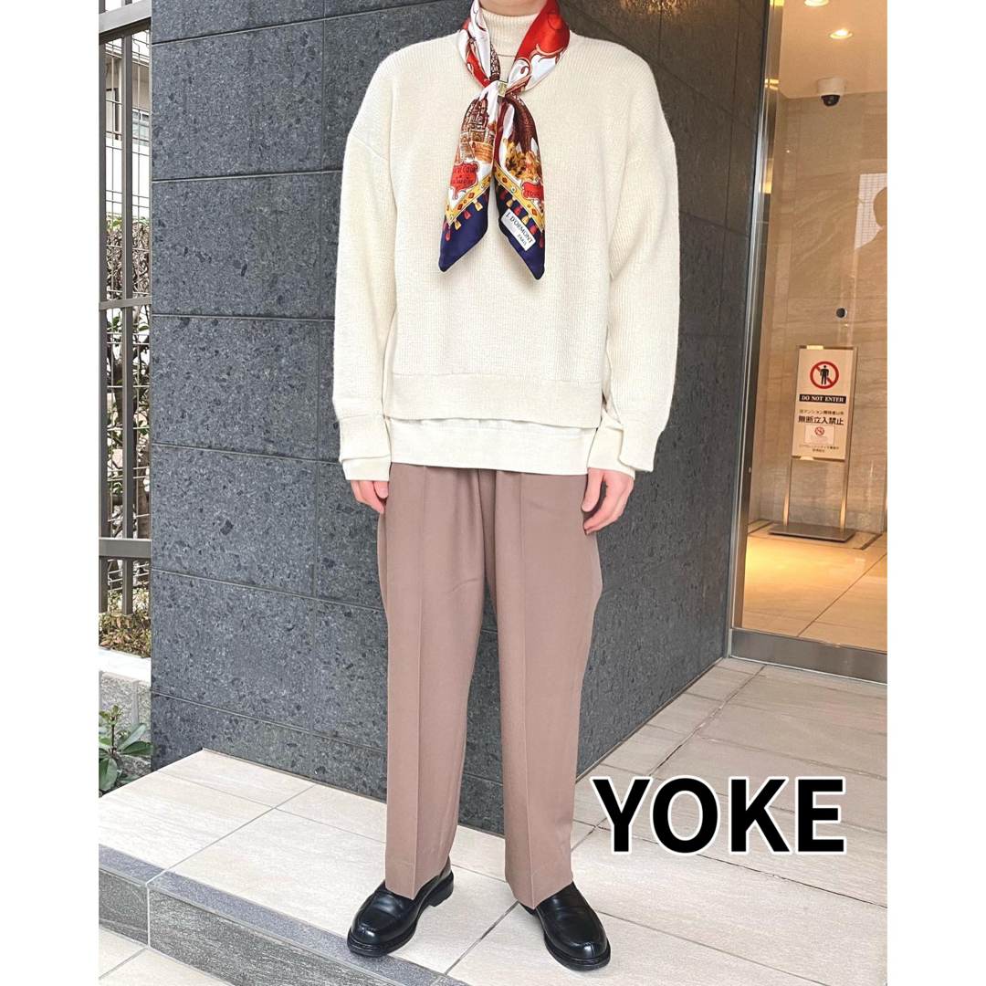 YOKE(ヨーク)のYOKE CONNECTING HIGHT NECK KNIT 20aw メンズのトップス(ニット/セーター)の商品写真