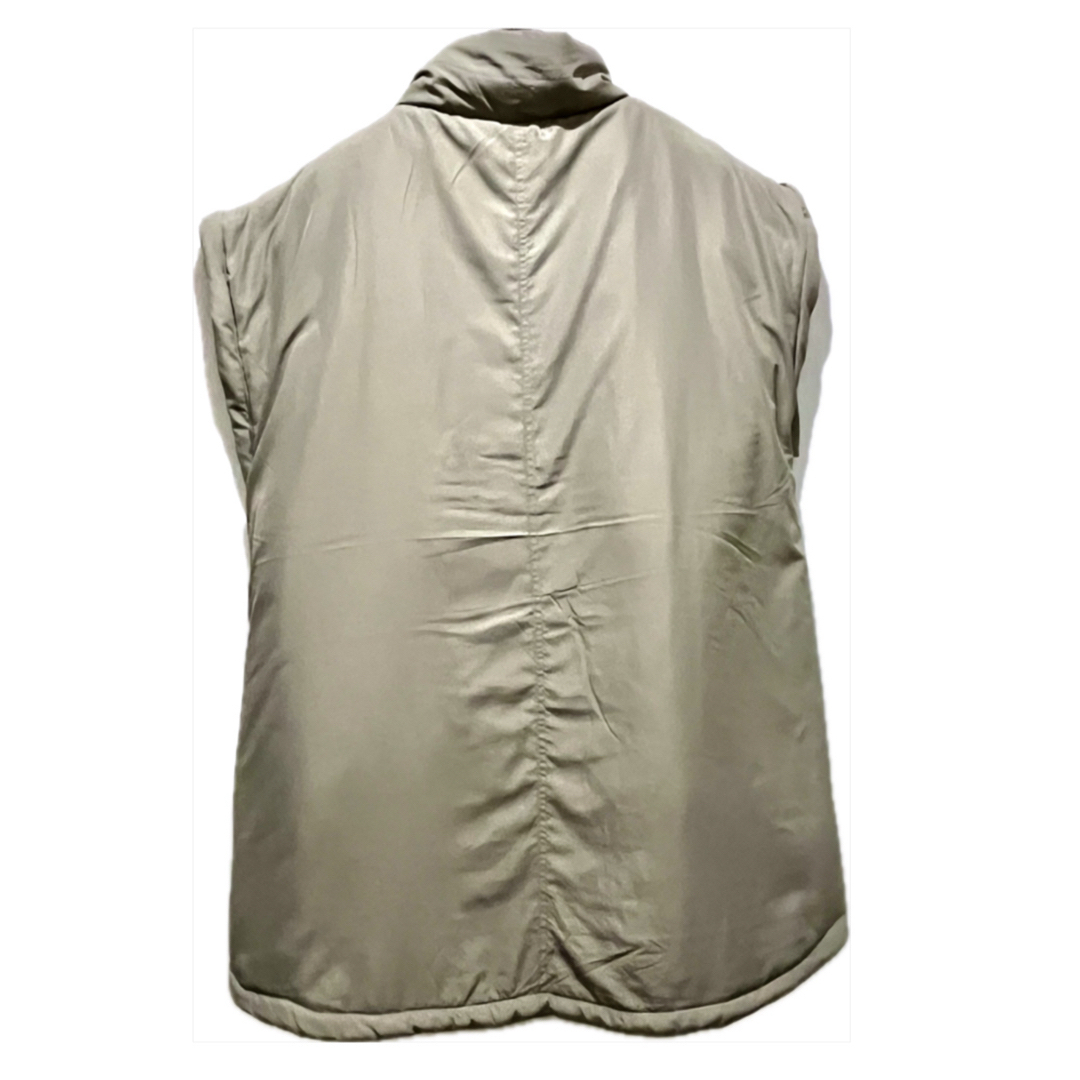 【新品未使用】中綿 スタンドカラー バルーンコート 2WAY ダウン カーキ レディースのジャケット/アウター(ダウンコート)の商品写真