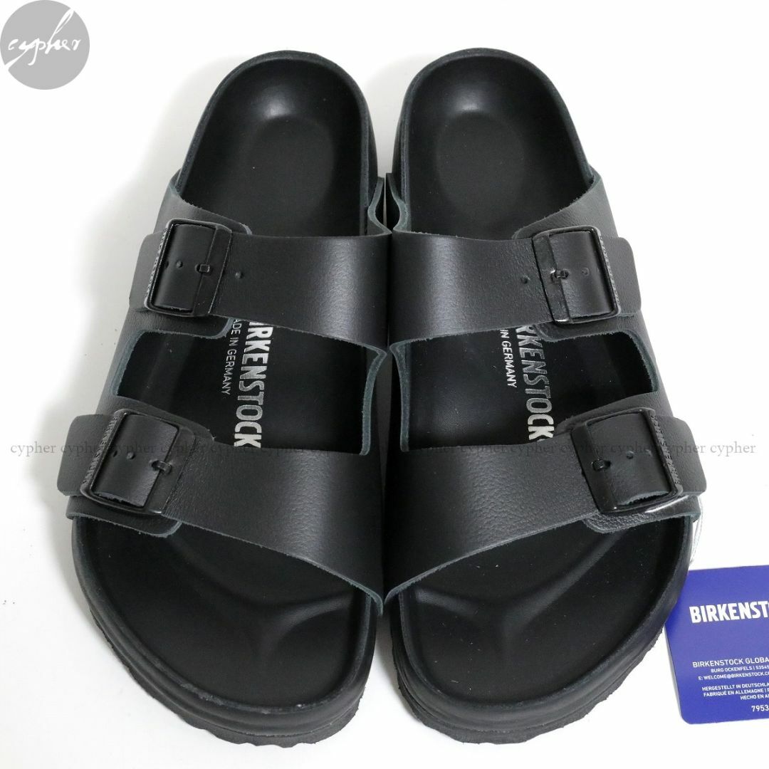 BIRKENSTOCK(ビルケンシュトック)の43 ビルケンシュトック アリゾナ エクスクイジット オール レザー サンダル メンズの靴/シューズ(サンダル)の商品写真