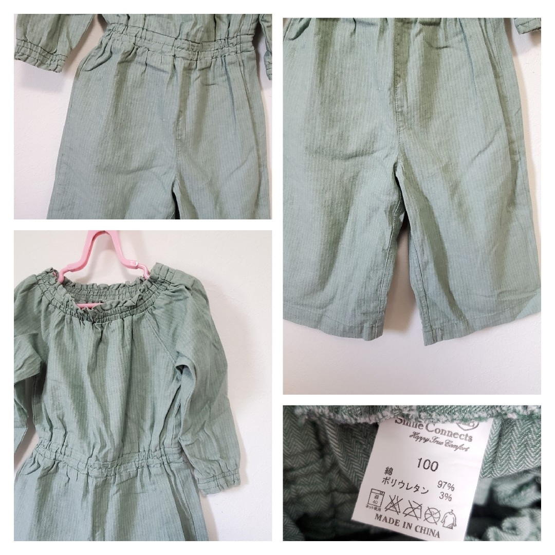 MARKEY'S(マーキーズ)の【100】マーキーズ　オールインワン キッズ/ベビー/マタニティのキッズ服女の子用(90cm~)(ワンピース)の商品写真