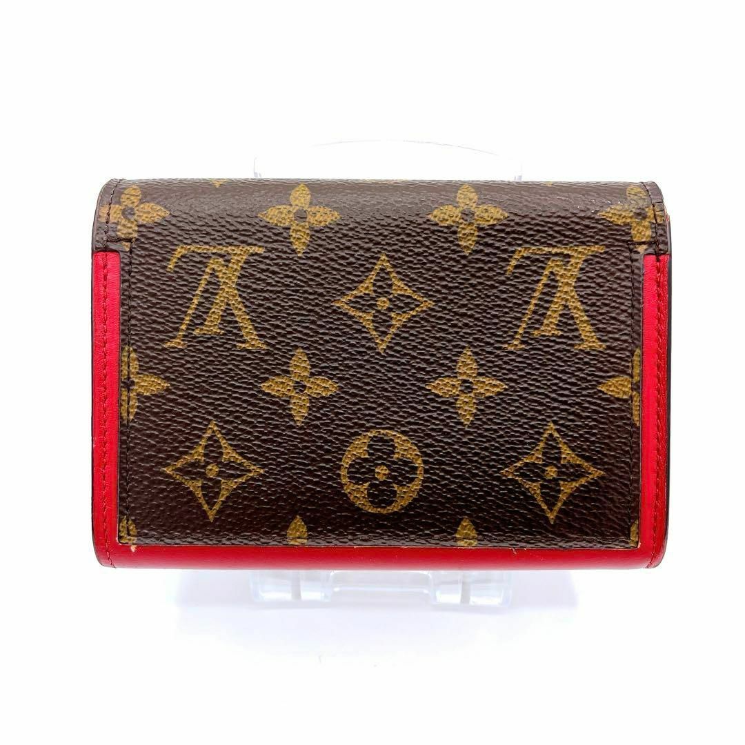 LOUIS VUITTON(ルイヴィトン)のルイヴィトン M64588 モノグラム ポルトフォイユ フロールコンパクト 財布 レディースのファッション小物(財布)の商品写真