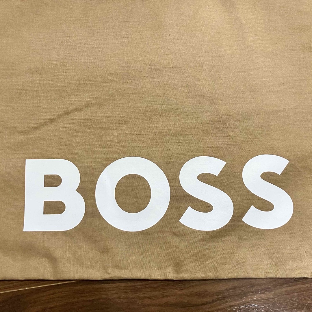 新品）BOSS エコバッグ ベージュ メンズのバッグ(エコバッグ)の商品写真