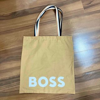 新品）BOSS エコバッグ ベージュ(エコバッグ)