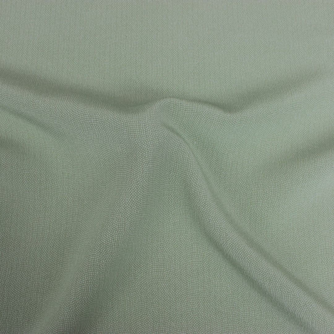 AC8649　着物・羽織・コート類　誂仕立付両面江戸小紋　緑・薄茶 レディースの水着/浴衣(着物)の商品写真