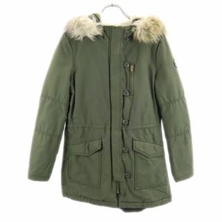 アメリカンイーグル(American Eagle)のアメリカンイーグル モッズコート S カーキ American Eagle レディース 古着 【231205】(モッズコート)