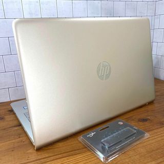 HP - 【高性能】HPPavilionモダンゴールド☘7世代☘️NVMe256+1TBの