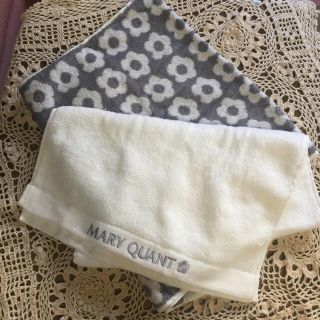 マリークワント(MARY QUANT)のなぁちゃん様 マリクワ・フェイスタオル♡新品 （即買◯）(タオル/バス用品)